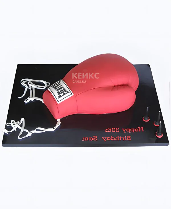 Торт для любителя бокса Фото
