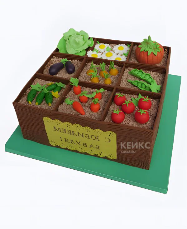 Тор для дачника в виде грядки Фото
