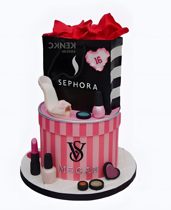 Стильный торт в стиле Victoria’s Secret Стильный торт в стиле Victoria’s Secret Фото