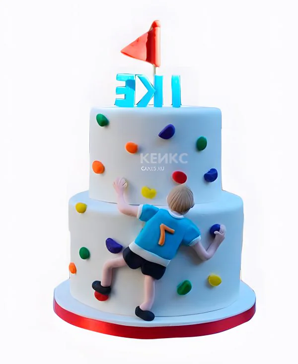 Торт для альпиниста мальчику Фото