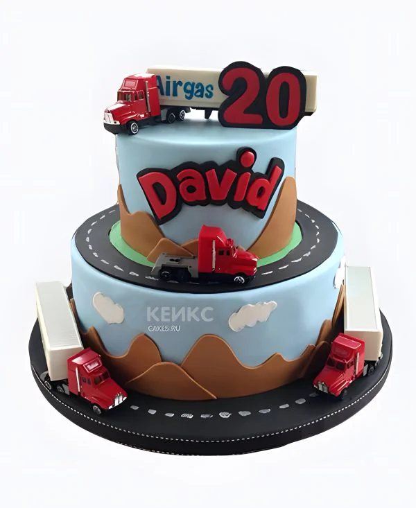 Торт для парня дальнобойщика парню на день рождения Торт для парня дальнобойщика парню на день рождения Фото