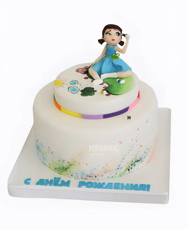 Торт на день рождения дочке 10 лет Фото