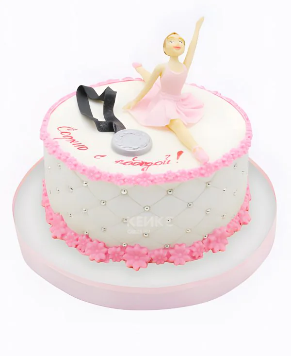 Торт художественная гимнастика девочке Фото