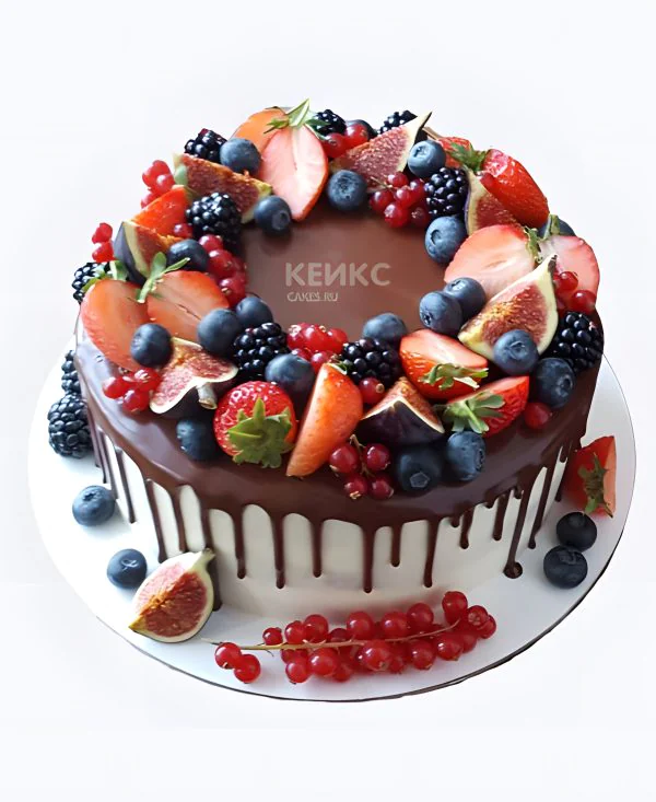 Лаконичный ягодный торт Лаконичный ягодный торт Фото