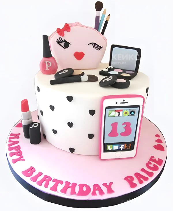 Торт косметика для девочки 13 лет Торт косметика для девочки 13 лет Фото