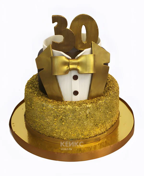 Торт на юбилей 30 лет Фото
