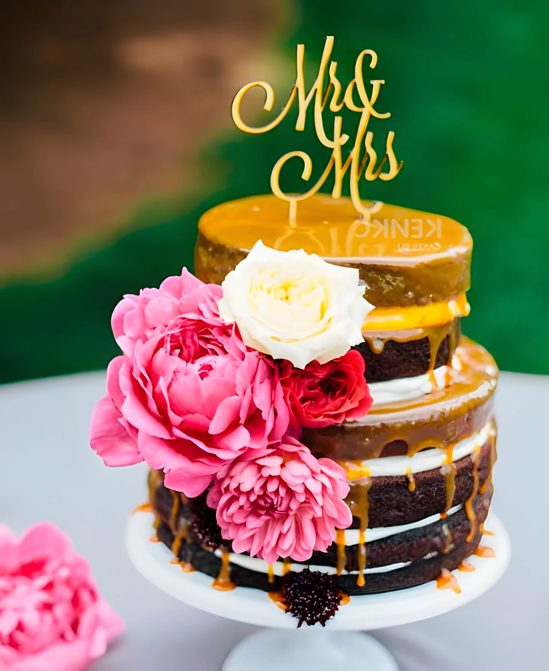 Торт рустик на юбилей женщине 45 лет Фото