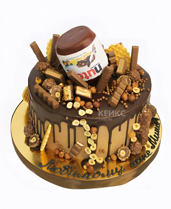 Торт шоколадный с Нутеллой Торт шоколадный с Нутеллой Фото