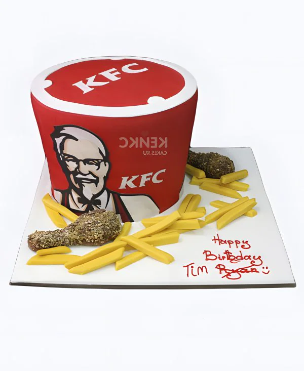 Торт в стиле KFC Торт в стиле KFC Фото