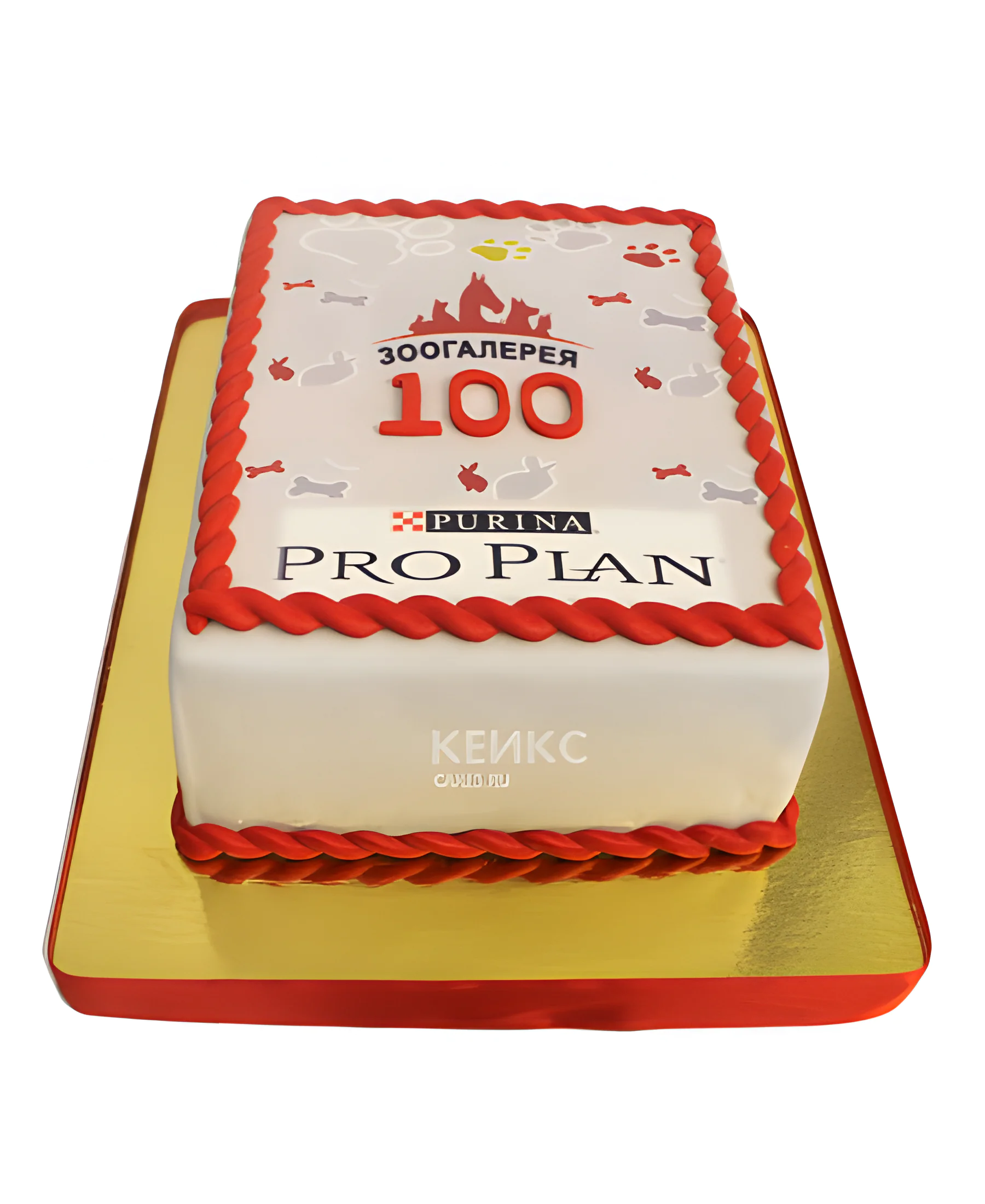 Торт с логотипом и фотопечатью на корпоратив Фото