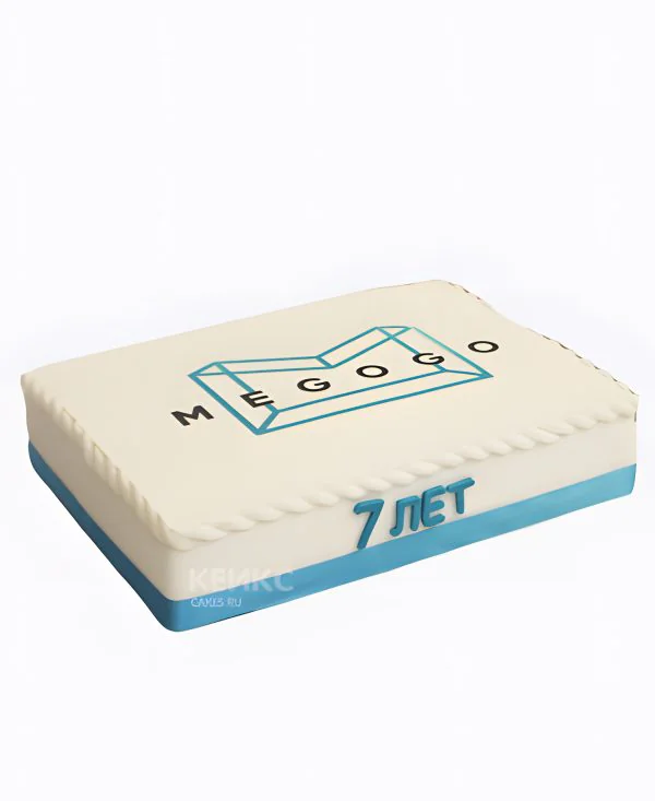 Торт на день рождения компании Фото