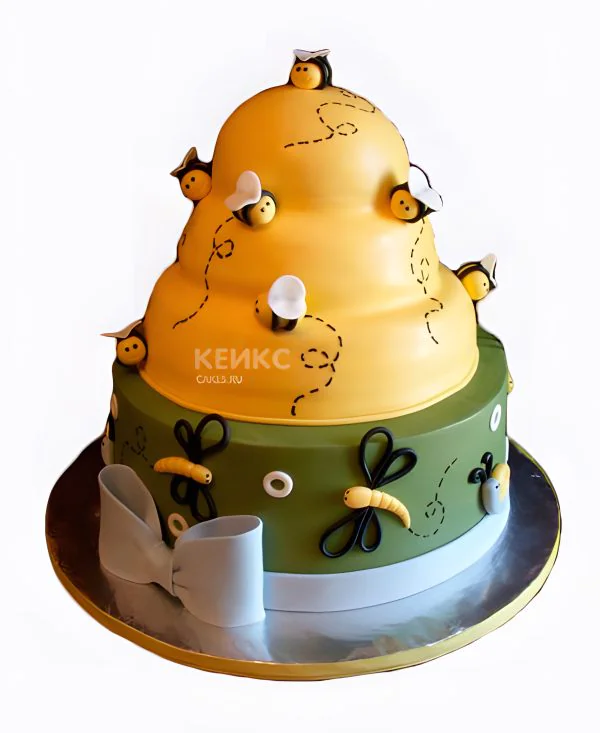 Торт с пчелами Фото
