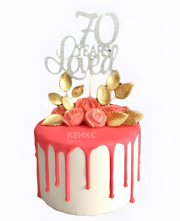 Торт бабушке на 70 лет Фото
