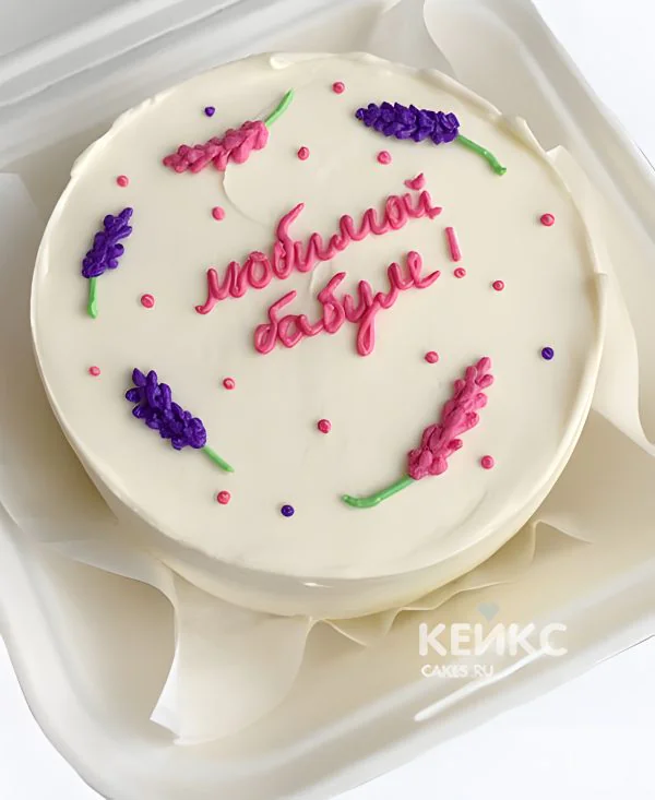 Бенто-торт любимой бабушке Бенто-торт любимой бабушке Фото