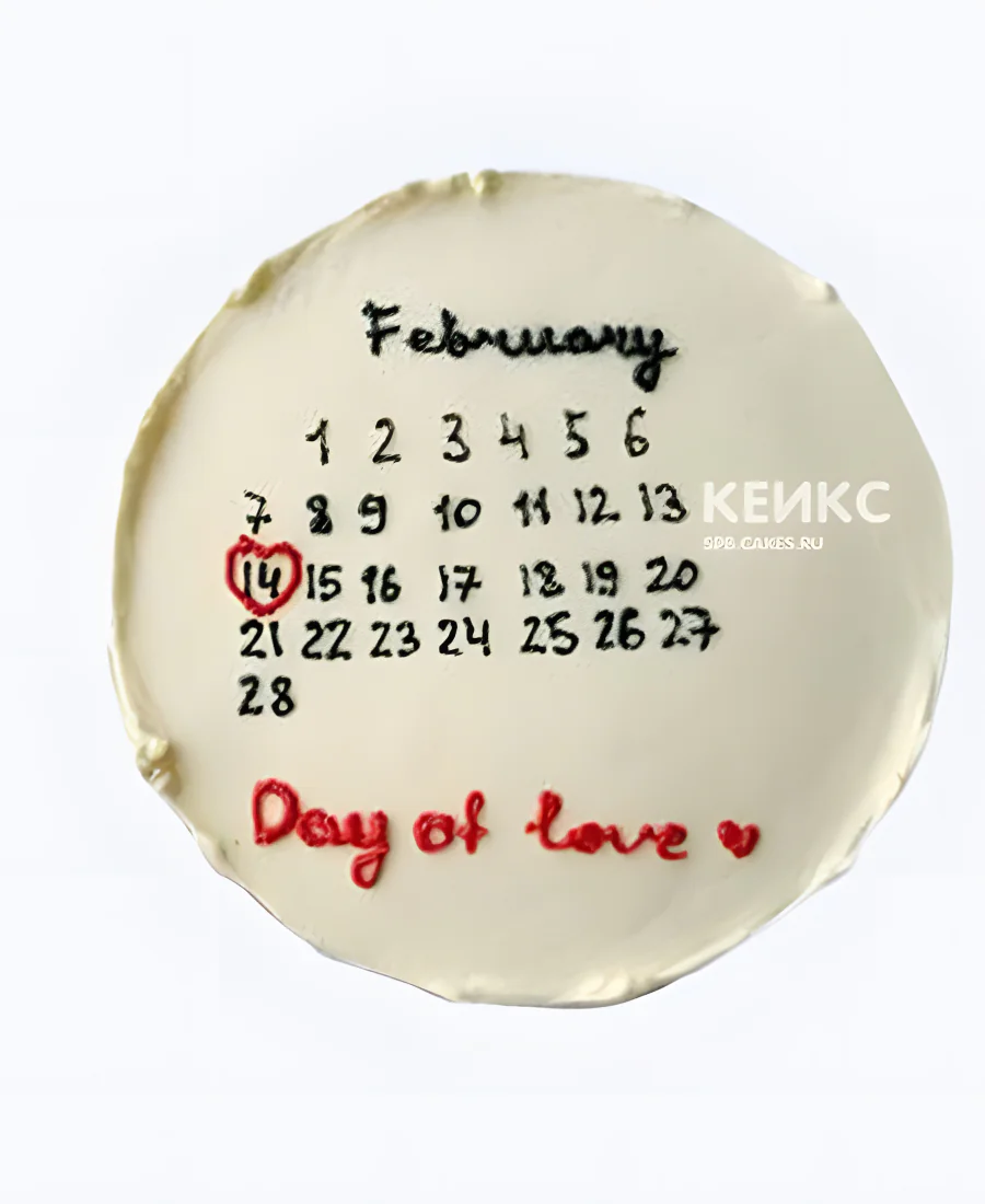 Бенто торт на 14 февраля Бенто торт на 14 февраля Фото
