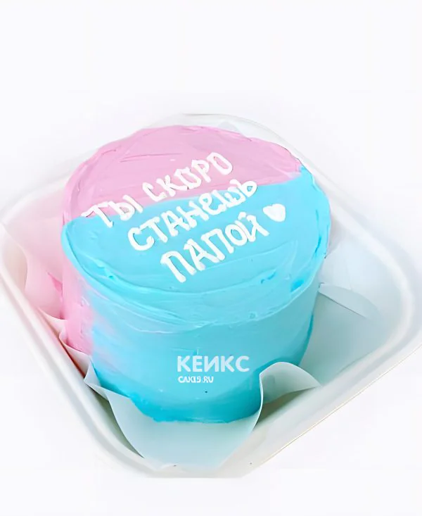 Бенто-торт "Ты скоро станешь папой" Бенто-торт "Ты скоро станешь папой" Фото