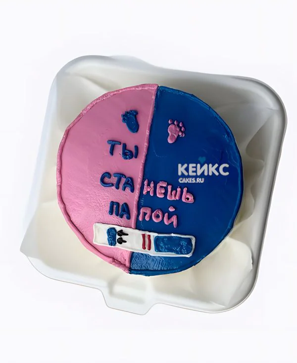 Бенто-торт "Ты станешь папой" Бенто-торт "Ты станешь папой" Фото