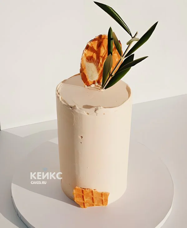 Эстетичный торт с контрастным декором Эстетичный торт с контрастным декором Фото