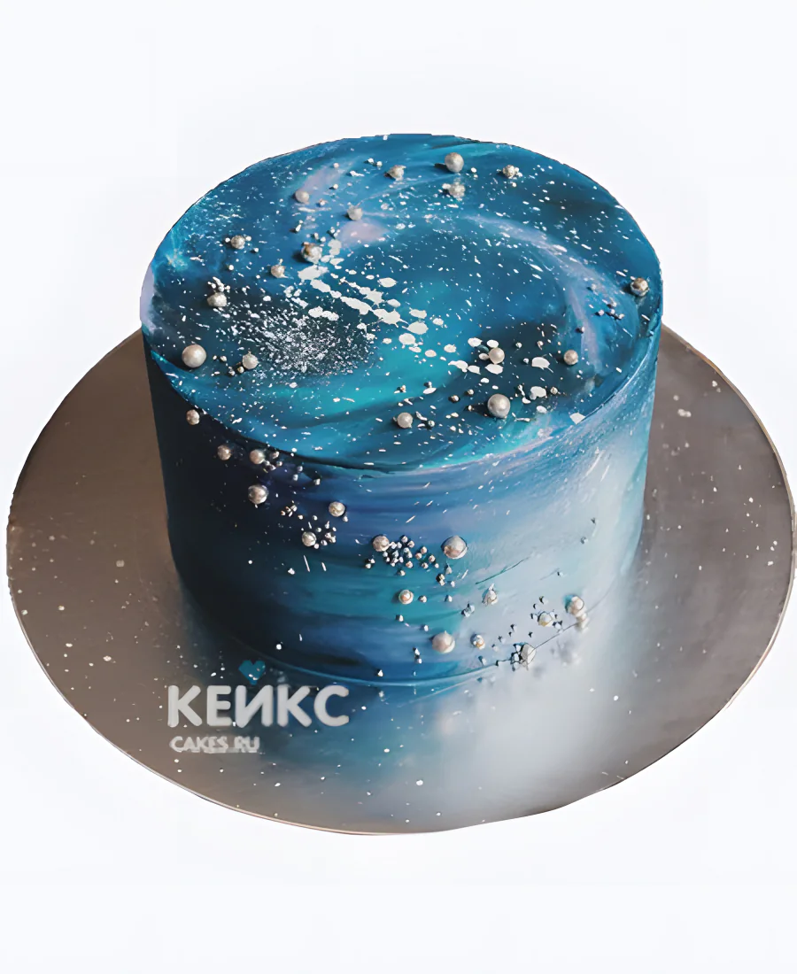 Космический бенто торт с млечным путем Космический бенто торт с млечным путем Фото