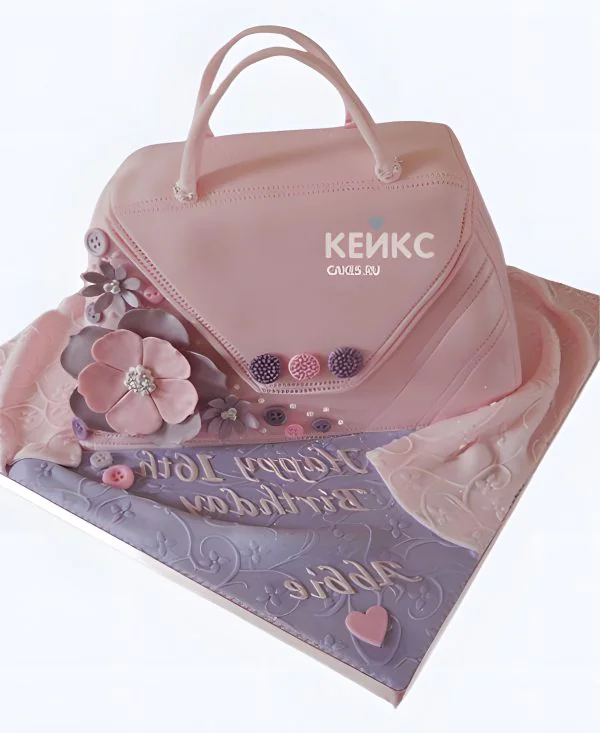 Милый торт 3D в виде сумочки Милый торт 3D в виде сумочки Фото