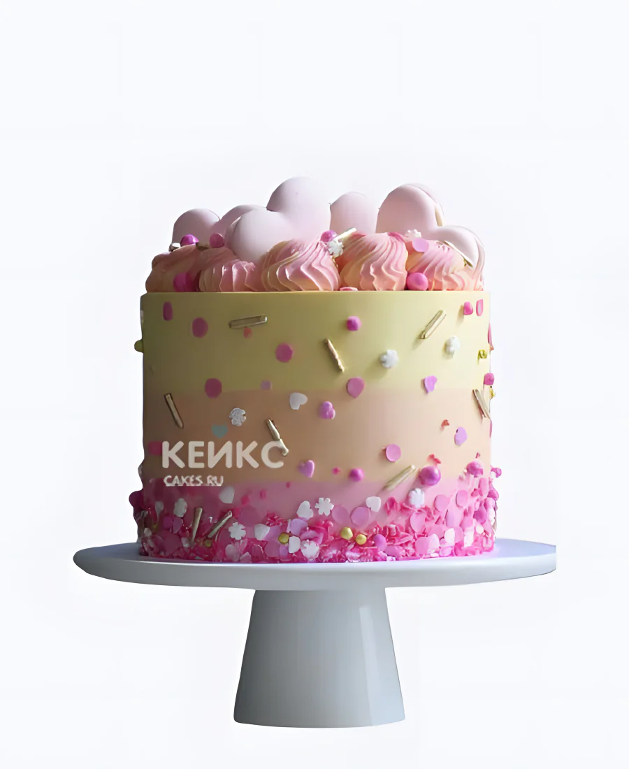 Недорогой красивый торт девочке на 9 лет Недорогой красивый торт девочке на 9 лет Фото