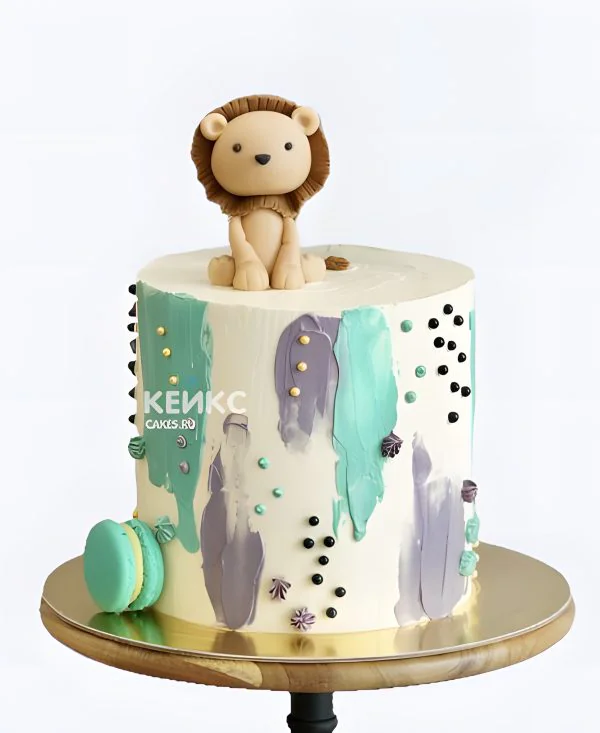 Детский торт на день рождения мальчика без мастики Детский торт на день рождения мальчика без мастики Фото