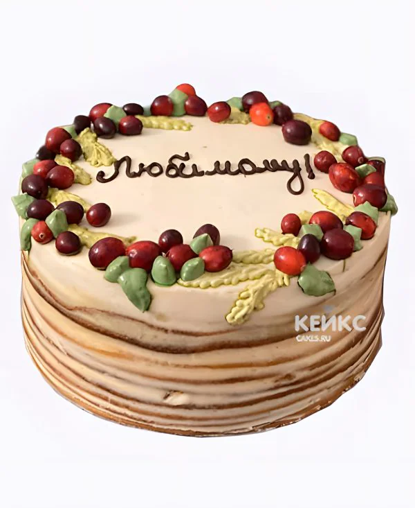 Постный торт любимому Постный торт любимому Фото