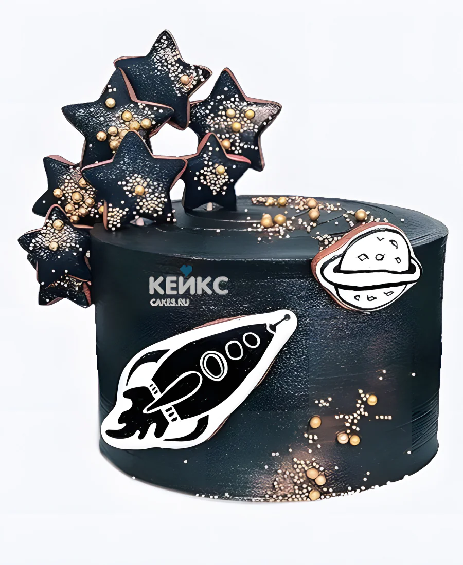 Торт мальчику на 15 лет с космосом Торт мальчику на 15 лет с космосом Фото