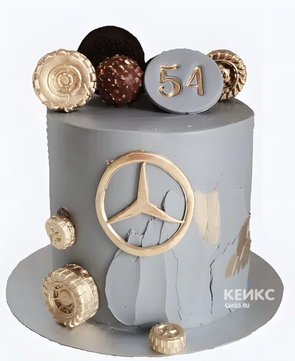 Торт мерседес на 54 года мужу Торт мерседес на 54 года мужу Фото