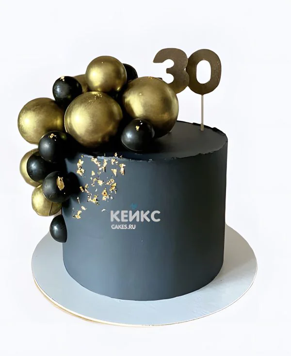 Торт на 30 лет для мужчины Фото