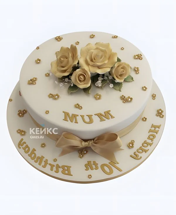 Торт маме и бабушке на 70-летие Фото