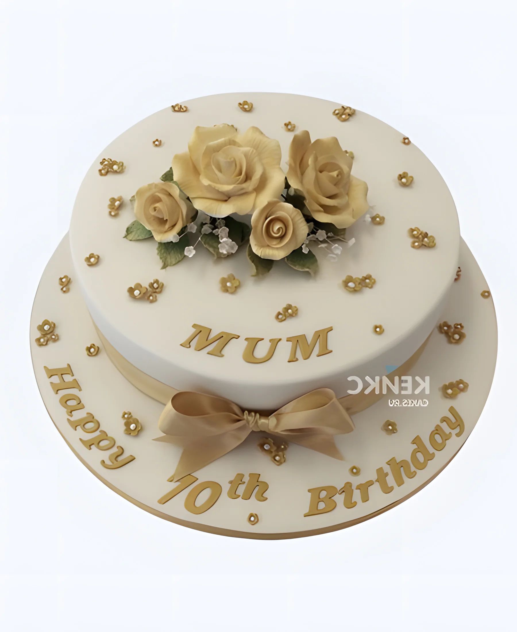 Торт маме и бабушке на 70-летие Фото