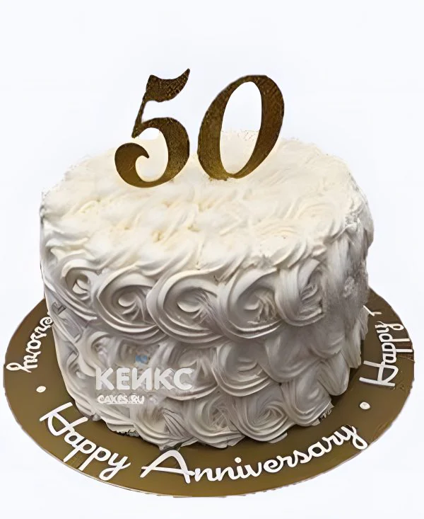Торт бенто на юбилей женщине 50 лет из крема с цифрой Торт бенто на юбилей женщине 50 лет из крема с цифрой Фото