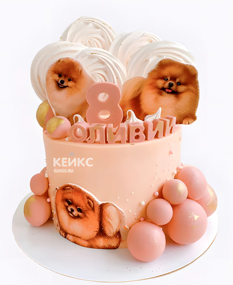 Торт с безе и шпицами Торт с безе и шпицами Фото