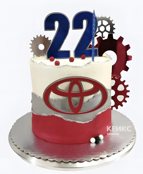 Торт тойота на 22-летие парню Торт тойота на 22-летие парню Фото