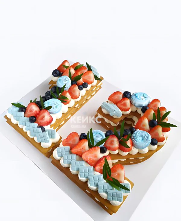 Торт цифра 12 для мальчика Торт цифра 12 для мальчика Фото