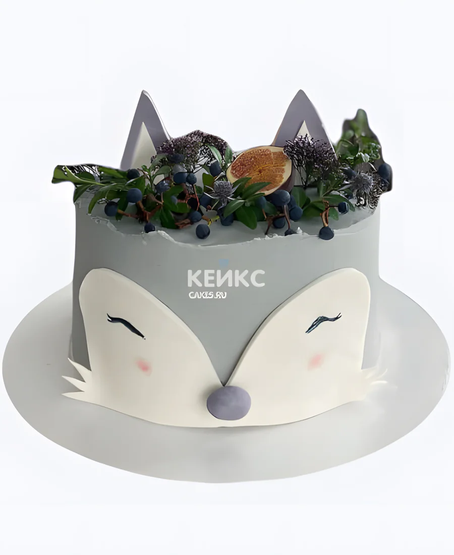 Торт в виде милого енота Торт в виде милого енота Фото