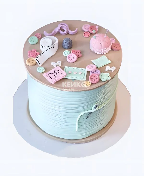 Торт женщине на 30 лет для швеи Фото