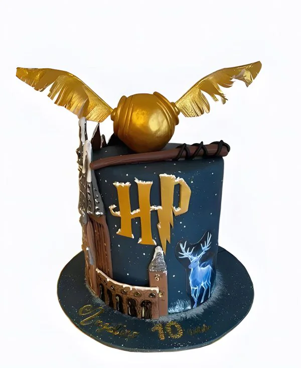 Тортик со Стичем и патронусом по Гарри Поттеру на 10 лет Тортик со Стичем и патронусом по Гарри Поттеру на 10 лет Фото