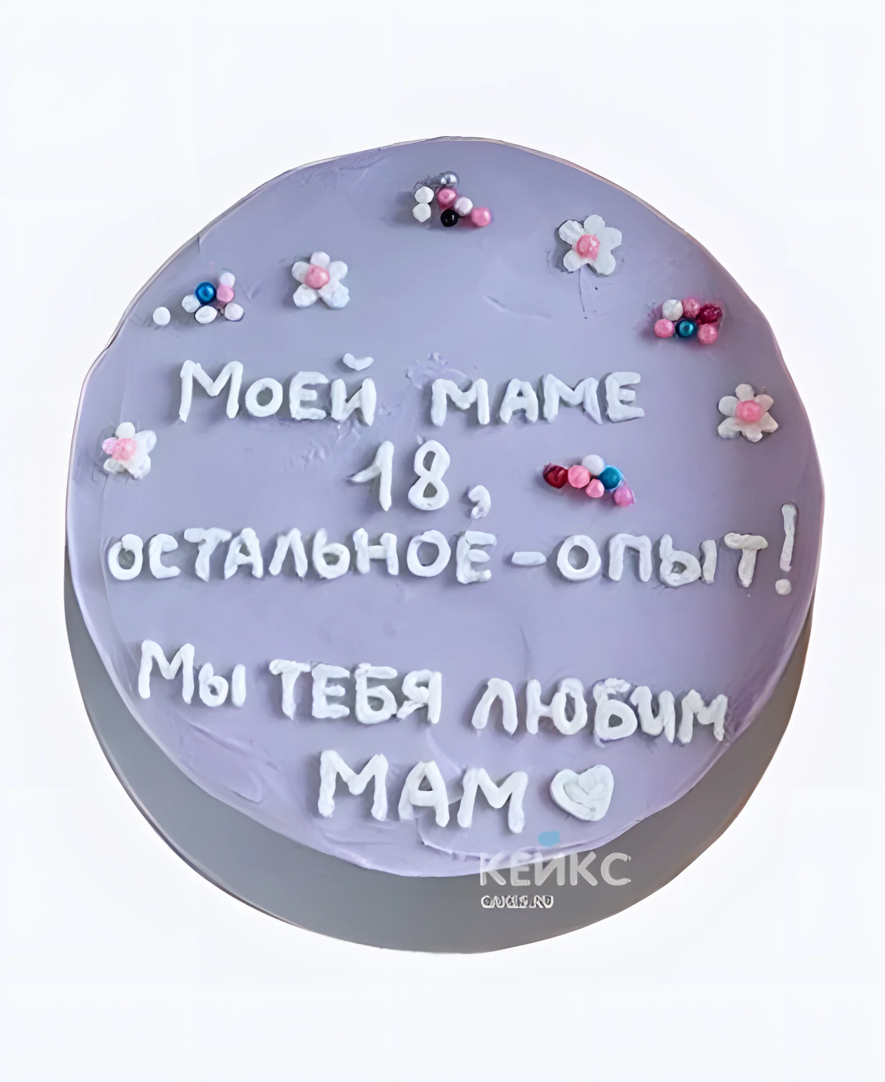 Бенто-торт лучшей маме на свете Фото