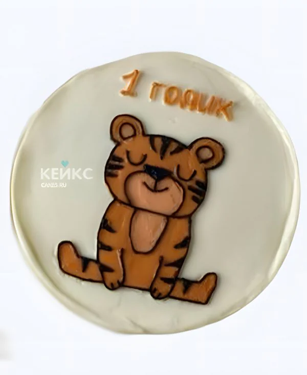 Бенто-торт на годик с тигром Бенто-торт на годик с тигром Фото