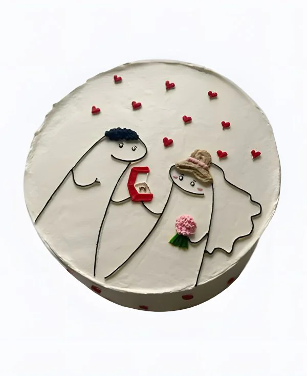 Бенто-торт Свадьба Фото