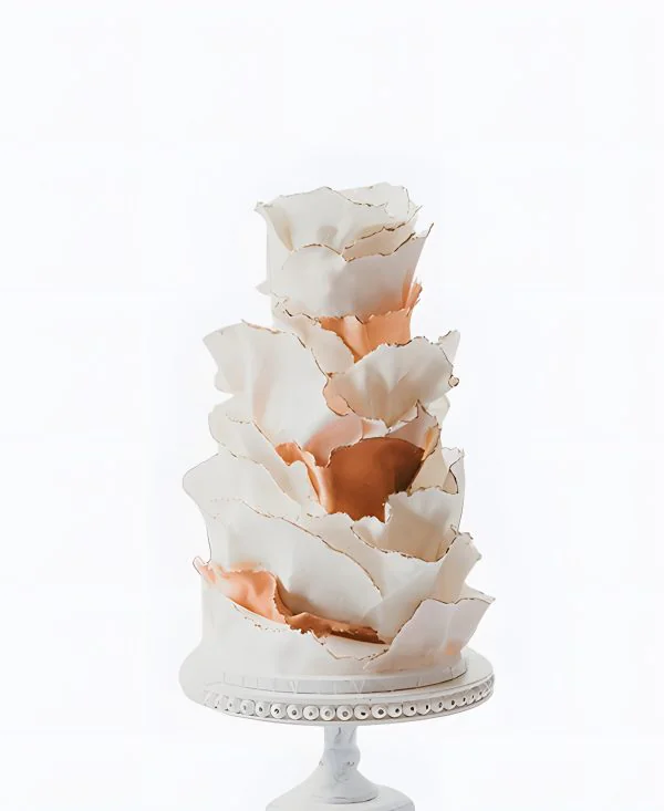 Эксклюзивный трендовый торт на свадьбу Эксклюзивный трендовый торт на свадьбу Фото