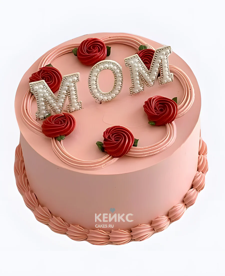 Эстетичный торт на юбилей маме Эстетичный торт на юбилей маме Фото