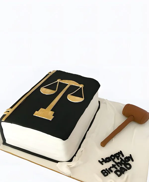 Корпоративный торт Книга правосудия Фото
