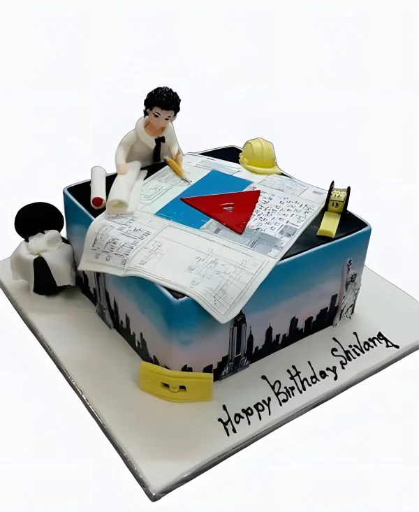 Корпоративный торт Проект недвижимости Фото