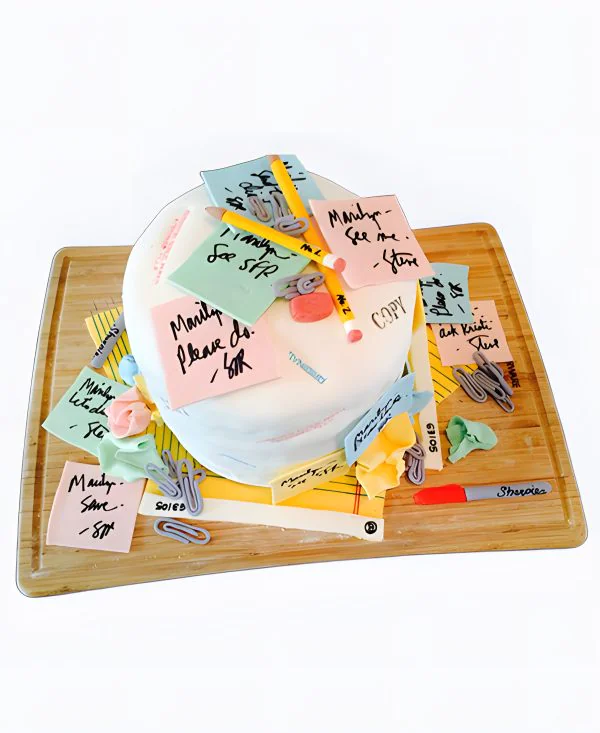 Корпоративный торт с множеством записей Корпоративный торт с множеством записей Фото