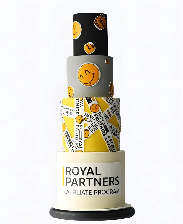 Корпоративный торт со смайликами Фото