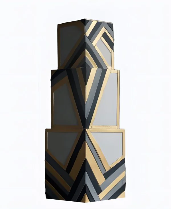 Корпоративный торт Зигзаги Фото