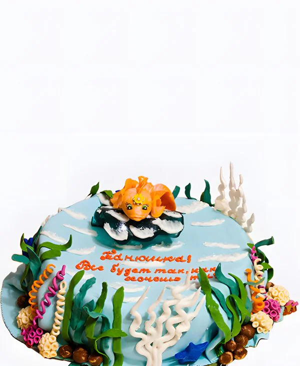 Морской торт на Татьянин день Фото